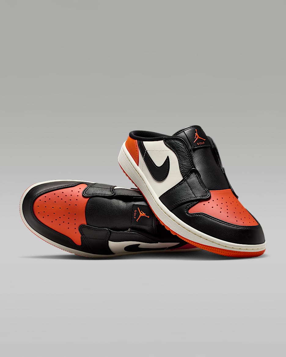 【新品未使用】Nike AirJordan 1 Mule Golf 27 Cm Buy Air Jordan Mule Golf Shoes - University Blue/White/Black